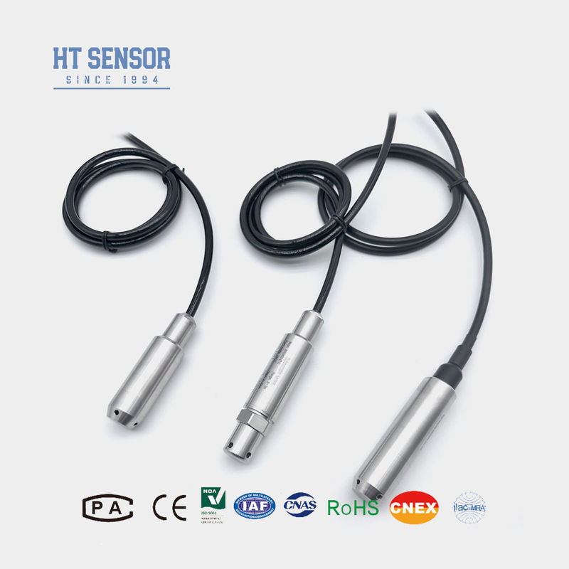 PE/PU/PTFE Cable Options Available Liquid Level Transmitter for Various Testing Environments Pressure Sensor