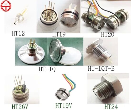 HT-IQ 50.4mm Big Diaphragm Silicon Piezoresistive Pressure Sensor Introduction Flush Sensor Core