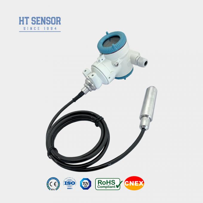 Sensor de nível de água de ecrã LCD LED 24VDC Transmissor de nível submersivel 2