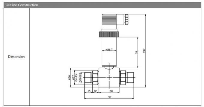 10kpa~2MPa Transdutor de pressão diferencial 4-20ma Sensor de nível de pressão diferencial 0