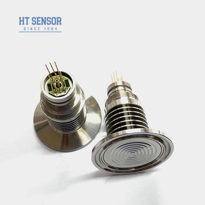 HT-IQT Transdutor de pressão de silício Flange Sensor de pressão de alta temperatura fácil de limpar
