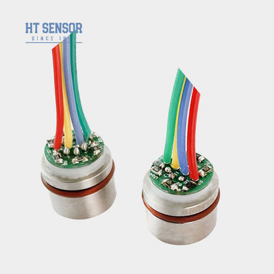 Sensor de pressão de silicone de 15 mm 10VDC Sensor de pressão piezoresistivo de aço inoxidável