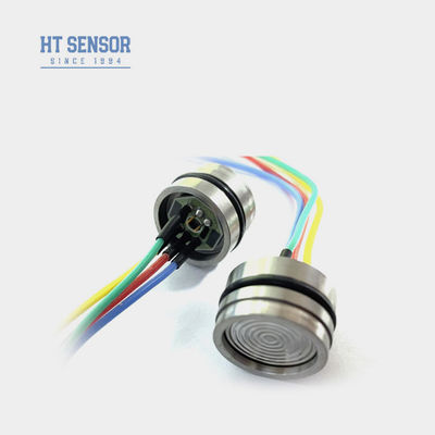 Sensor de pressão do diafragma de silício de 19 mm de diâmetro 316L Sensor de pressão piezorresistivo