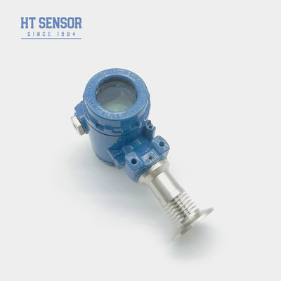 24V 0,1%F.S Transmissor de pressão sanitária Sensor de pressão de diafragma plano inteligente