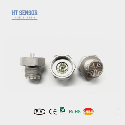 Célula de Sensor de Pressão de Silício HT24V de Alimentação 10VDC G1/2 Sensor de Nível Sensor de Pressão Flush Core